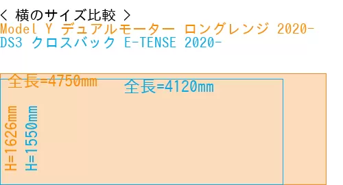 #Model Y デュアルモーター ロングレンジ 2020- + DS3 クロスバック E-TENSE 2020-